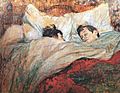 Lautrec in bed 1893