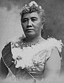 Liliuokalani, photograph by Prince, of Washington (cropped)