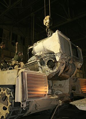 M1 Abrams - change og turbine