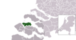 Location of Noord-Beveland