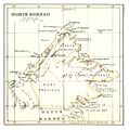 Map of North Borneo (1888)