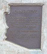 Maricopa County-Camp Reno Marker