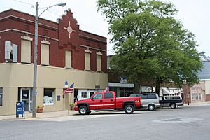 Melvin Illinois Bank and Post Office