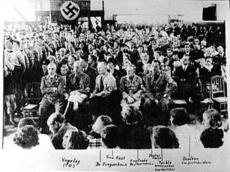 Nazi assembly in Chile
