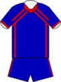 Newcastle Knights home jersey 2008