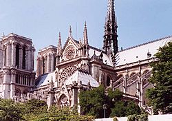 Paris Notre-Dame, July 2001