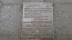 Peace Chant plaque, PDX, 2016