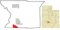 Piute County Utah incorporated and unincorporated areas Circleville highlighted