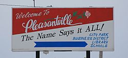 Pleasantville Iowa 20080111 Sign.JPG