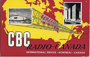 QSL Card, CBC Radio-Canada, 1956 (Side A) (4564382481)