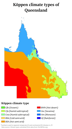 Queensland Köppen