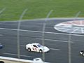 Racecar on track