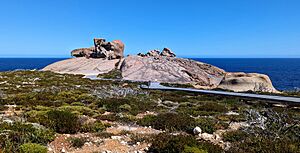 Remarkable Rocks granite dome