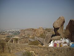 Rock formation in Fort