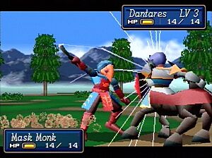 SS Shining Force III (Shining Force III Scenario 1 - Ōto no Kyoshin) - Battle mode