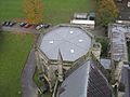 Salisbury Cathedral, Chapter House, from top of tower