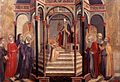 Sano di Pietro - Presentation of the Virgin at the Temple - WGA20768