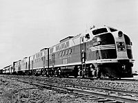 Santa Fe FT locomotive 1941