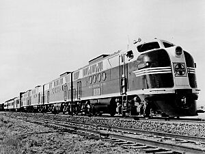 Santa Fe FT locomotive 1941