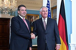 Secretary Tillerson Meets With German Foreign Minister Gabriel (33913288223)