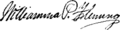 Signature of Williamina Paton Stevens Fleming (1857–1911)