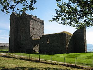 Skipness castle IW