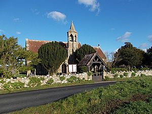 St. Swithun's Church, Thorley, Isle of Wight, UK.jpg