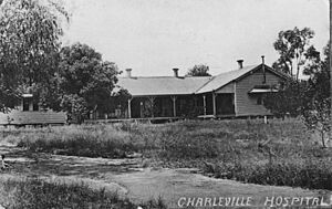 StateLibQld 2 73891 First Charleville Hospital, ca. 1911