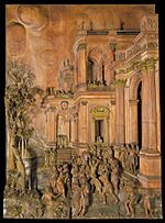 Stoning of St Stephen - Grinling Gibbons c1680 (Nancy)