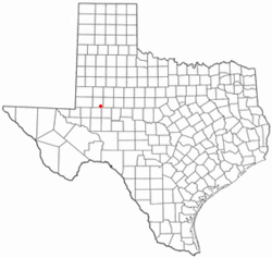Location of Stanton, Texas