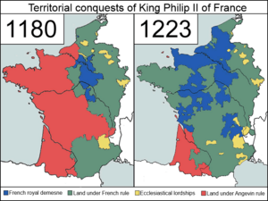 Territorial Conquests of Philip II of France