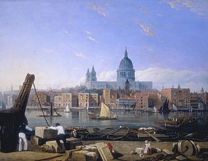 The City from Bankside, 1820s MoL