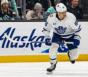 Toronto Maple Leafs at Seattle Kraken - 2024-01-21 - William Nylander (53480729074) (cropped)
