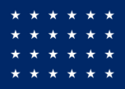 US Naval Jack 24 stars.svg