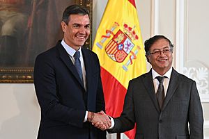Viaje oficial de Pedro Sánchez por América Latina Colombia (1)