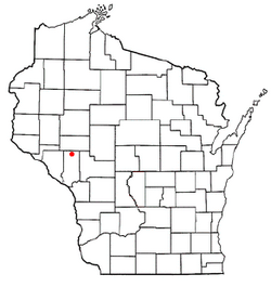 Location of Unity, Trempealeau County, Wisconsin
