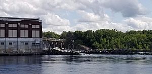 Wissota hydroelectric dam