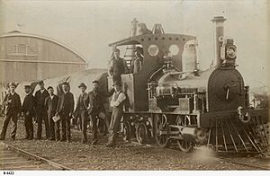 'Bob, the railway dog' at Port Augusta, State Library of South Australia, B 6422