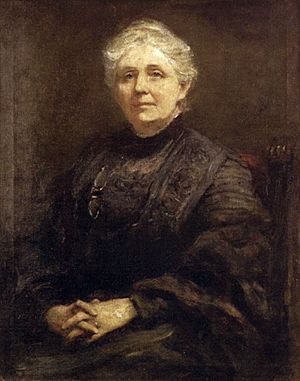 'Portrait of Anna Rice Cooke', oil on canvas painting by Frederic Yates (1854-1919), 1910, Honolulu Academy of Arts.jpg