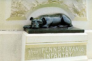 11th PA Infantry monument