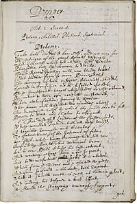1670 Philips manuscript