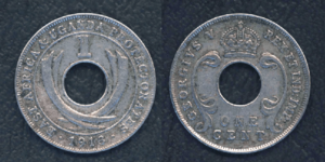 1cent BritishEastAfrica 1913