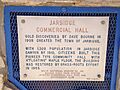 2014-09-25 13 25 22 Historic marker for the Jarbidge Commercial Hall in Jarbidge, Nevada
