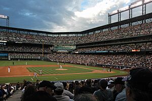 4th of July Colorado Rockies - Arizona Diamondbacks game, Coors Field, Denver, 2009