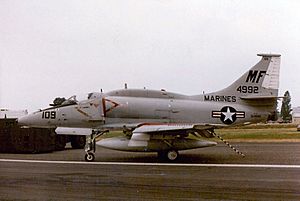 A-4F VMA-134 at MCAS El Toro 1982