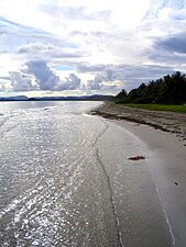 A beach in Humacao, Puerto Rico