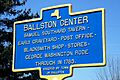 Ballston Center marker