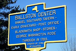 Ballston Center marker
