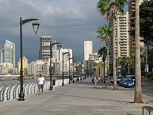Beirut Corniche, Beirut, Lebanon