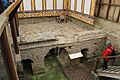 Binchester Roman baths, March 2017 warm room (33713972351)